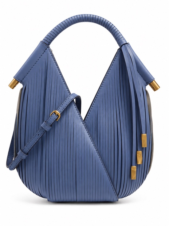 Donna Karan Handbags - NWT Donna Karan Baldwin Peacock Leather Micro Crossbody MSRP $238